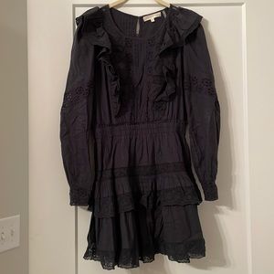 Loveshackfancy Long Sleeve Stella Mini Dress - XS